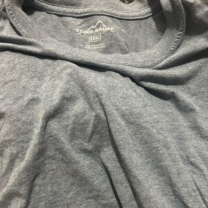 Eddie Bauer long sleeve gray shirt!